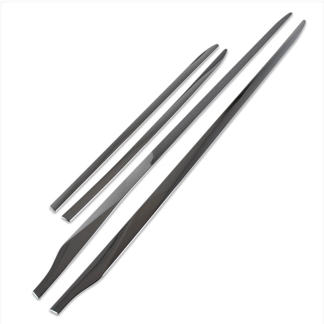 トヨタ 新型 プリウス 60系 専用 外装 クロームメッキ サイド ドア アンダー モール Toyota Prius 専用 設計