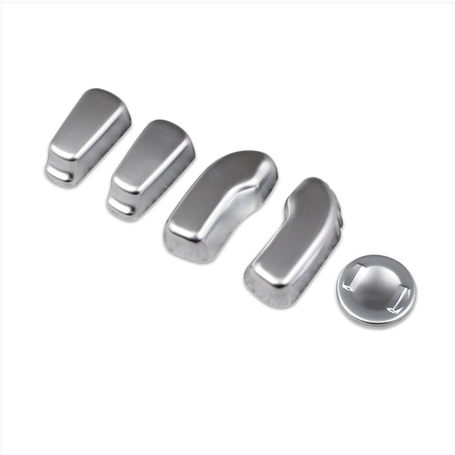 スバル 新型 クロストレック インプレッサ GU系 専用 内装 艶消しニッケルメッキ シート 調整ボタン カバー トリム Subaru Crosstrek Impreza 専用 設計