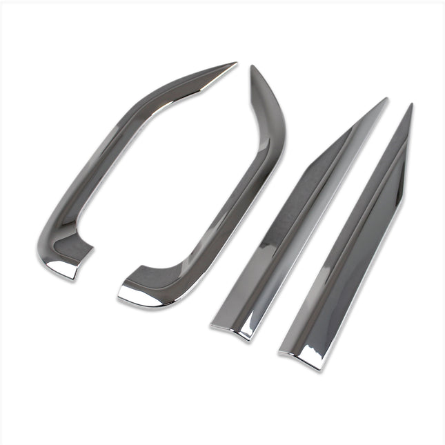 トヨタ 新型 アルファード 40系 専用 外装 クロームメッキリアフォグ ランプ ガーニッシュ ベゼル カバー TOYOTA ALPHARD 専用 設計