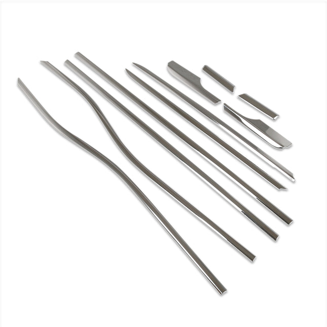 トヨタ 新型 ランドクルーザー 250系 専用 外装 ステンレス フルセット ウィンドウフレームトリム ピラー Toyota Land Cruiser 250 専用設計