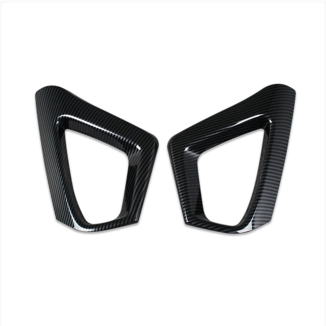 スバル 新型 クロストレック GU系 専用 外装 炭素繊維黒色仕様 リアフォグ ランプ ガーニッシュ ベゼル カバー Subaru Crosstrek 専用 設計