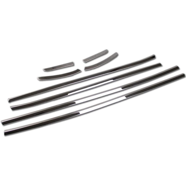 マツダ デミオ DJ 系 Mazda 2 Demio 専用 外装 ステンレス フルセット ウィンドウフレームトリム ピラー