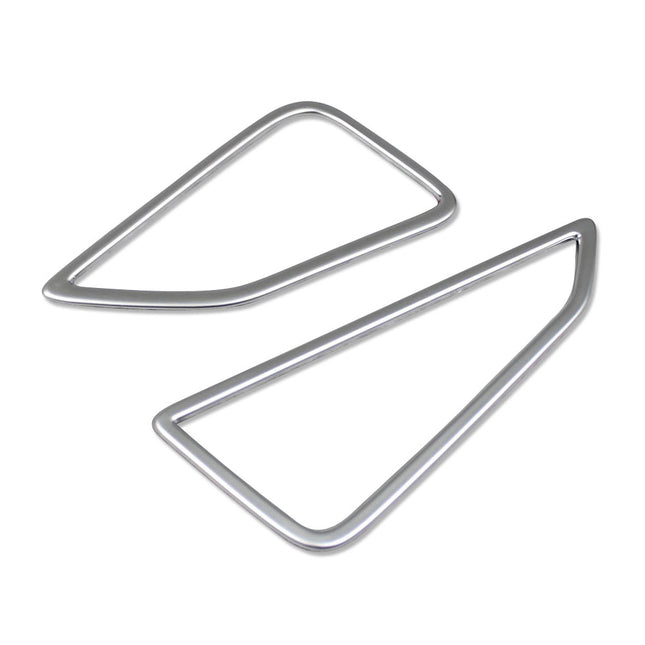 トヨタ カローラ スポーツ 210系(2018年式以降現行) 専用 外装 艶消しニッケルメッキ エアコン リング ガーニッシュ 吹き出し口 パネル Toyota Corolla Sport 専用設計