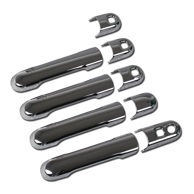 スズキ 新型 ソリオ MA37S/MA27S 専用 外装 クロームメッキアウタードアハンドルカバー ノブ フルカバータイプ SUZUKI SOLIO 専用設計