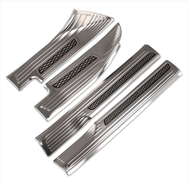 三菱 新型 アウトランダー PHEV GN系 専用 内装 内側 ステンレスステップ ガーニッシュ サイドステップガーニッシュ フルカバートリム Mitsubishi Outlander 専用設計