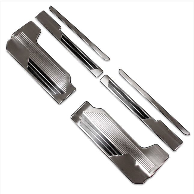 スズキ 新型 ソリオ MA37S/MA27S 専用 内装 ステンレスステップ ガーニッシュ サイドステップガーニッシュ フルカバートリム SUZUKI SOLIO 専用設計