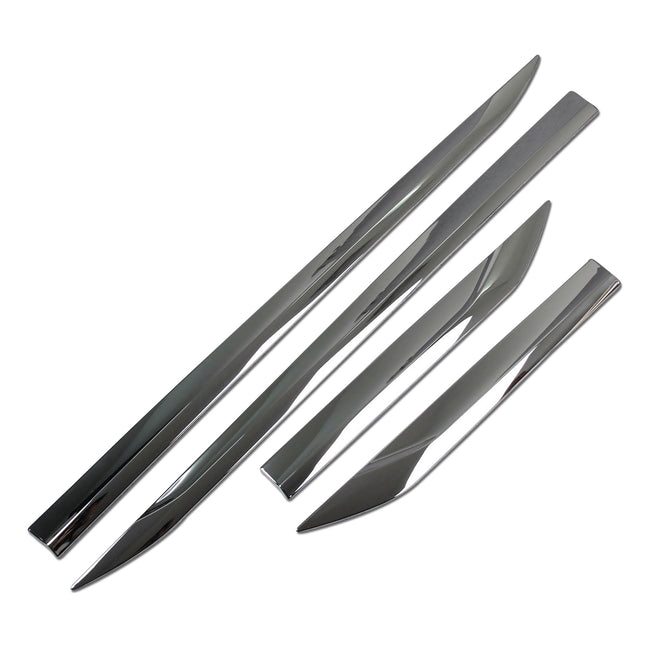 トヨタ 新型 ハリアー 80系 専用 外装 クロームメッキ サイド ドア アンダー モール Toyota Harrier 専用 設計