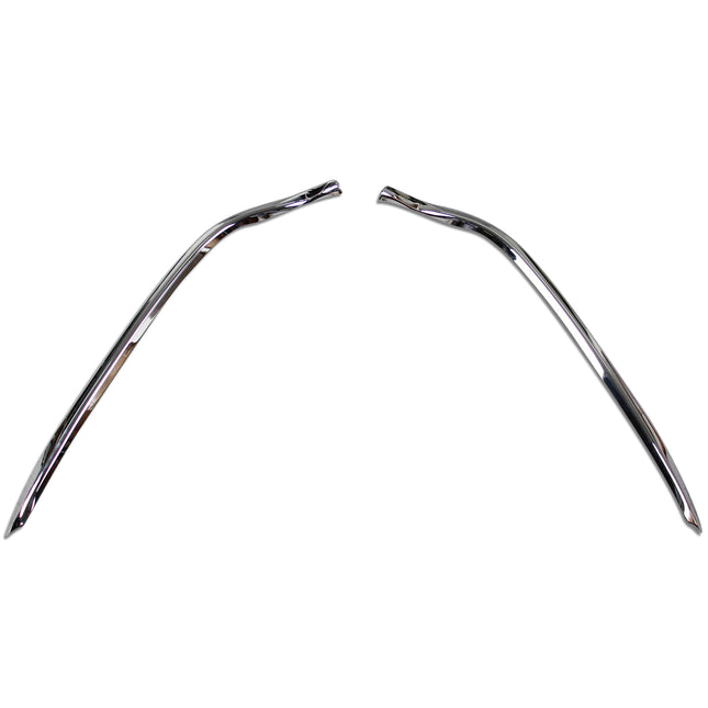 トヨタ 新型 ハリアー 80系 専用 外装 クロームメッキ フロント 下部グリル フィン ガーニッシュ Toyota Harrier 専用 設計