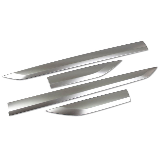 スバル 新型 フォレスター SK系 専用 外装 艶消しニッケルメッキ サイド ドア アンダー モール Subaru New Forester 専用 設計