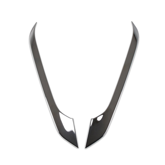 レクサス新型 NX250/NX350/NX350h/NX450h+ 20系 専用 外装 クロームメッキフロントフォグ ランプ ガーニッシュ ベゼル カバー LEXUS NX 専用設計