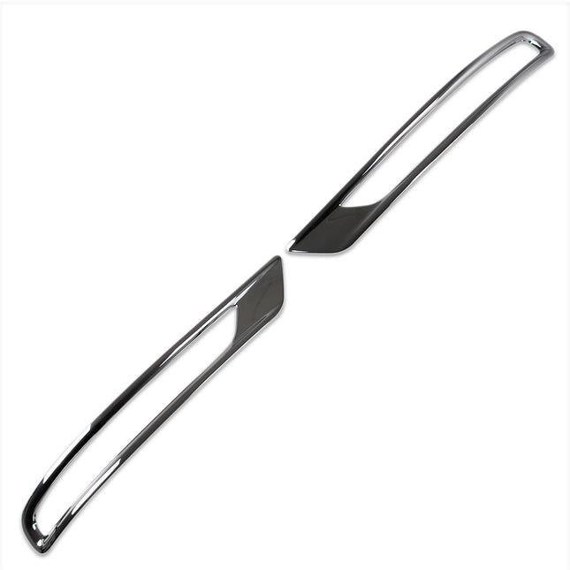 三菱 新型 アウトランダー PHEV GN系 専用 外装クロームメッキリアフォグ ランプ ガーニッシュ ベゼル カバー Mitsubishi Outlander 専用設計