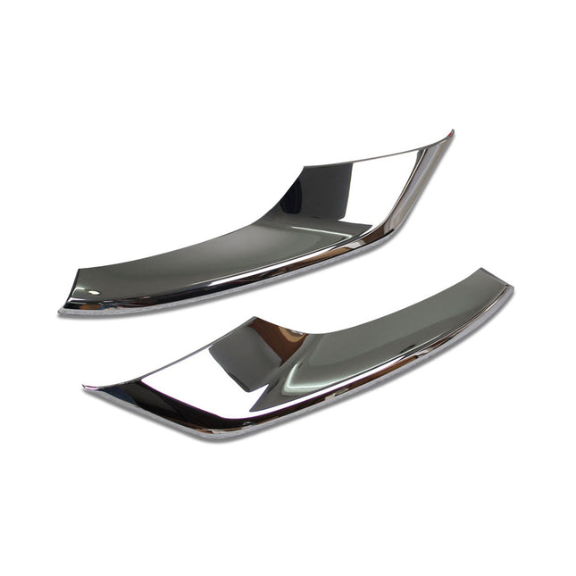 新型 マツダ3 セダン BP系 2019.06~ 専用 外装 クロームメッキフロントフォグ ランプ ガーニッシュ ベゼル カバー Mazda3 Sedan 専用 設計 (下部)