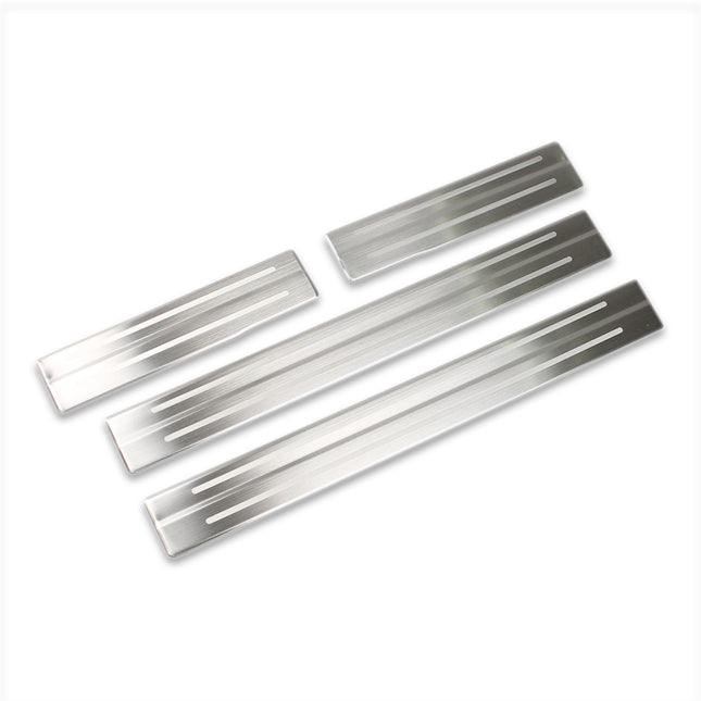 トヨタ 新型 プリウス PHV (ZVW52) 専用 内装 ステンレスステップ ガーニッシュ サイドステップガーニッシュ TOYOTA PRIUS PHV 52系 専用 設計