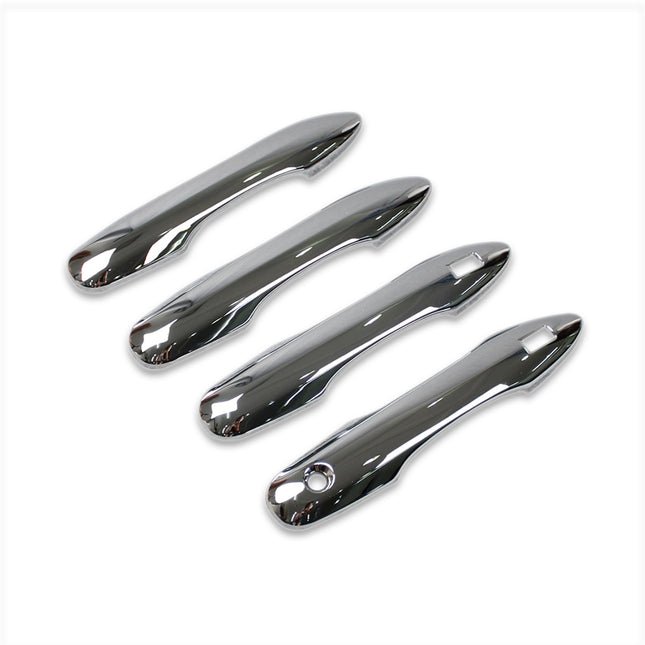 トヨタ 新型 プリウス PHV (ZVW52) 専用 外装 クロームメッキアウタードアハンドルカバー ノブ フルカバータイプ TOYOTA PRIUS PHV 52系 専用 設計