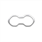 サテンシルバー