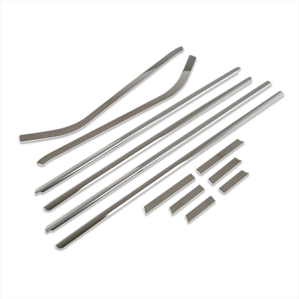 ダイハツ 新型 ムーヴ LA850S/LA860S 専用 外装 ステンレス フルセット ウィンドウフレームトリム ピラー DAIHATSU MOVE 専用設計