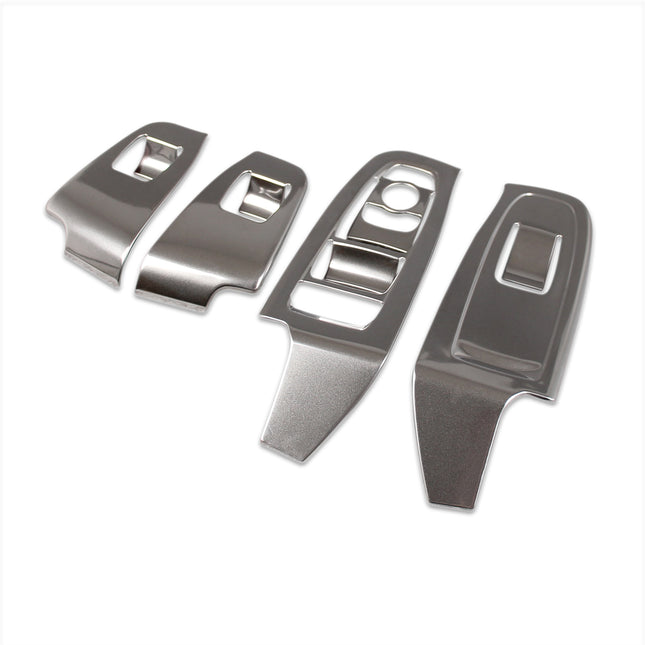 スバル 新型 クロストレック インプレッサ GU系 専用 内装 ドア ウィンドウ ボタン スイッチ パネル カバー ガーニッシュ ピアノブラック Subaru Crosstrek Impreza 専用 設計