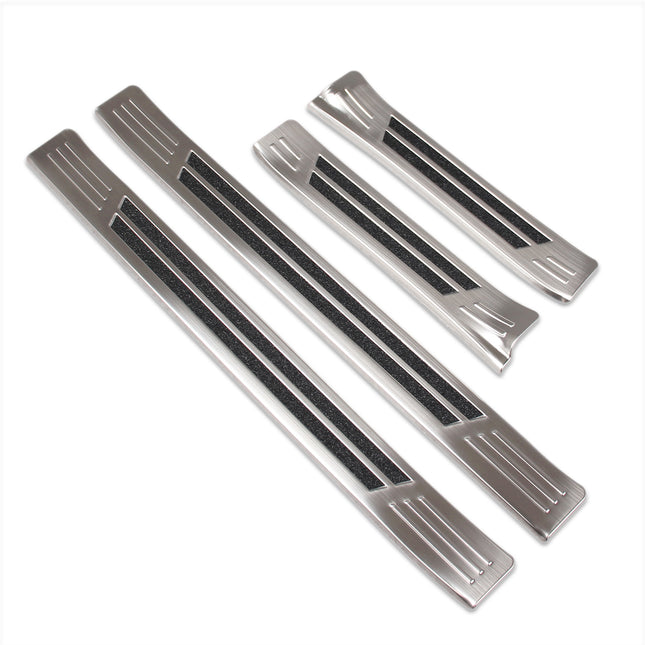 スバル 新型 クロストレック インプレッサ GU系 専用 外装 ステンレスステップ ガーニッシュ サイドステップガーニッシュ外側 Subaru Crosstrek Impreza 専用 設計