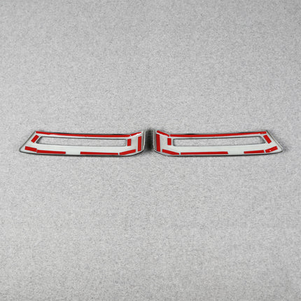 スバル 新型 フォレスター SL系 専用 外装 車の窓C-本柱装飾ステッカー ウィンドウフレームトリム C ピラー カスタムパーツ Subaru Forester 専用設計