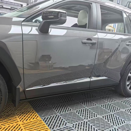 トヨタ 新型 RAV4 60系 専用 外装 ステンレス サイド ドア アンダー モール TOYOTA RAV4 専用 設計