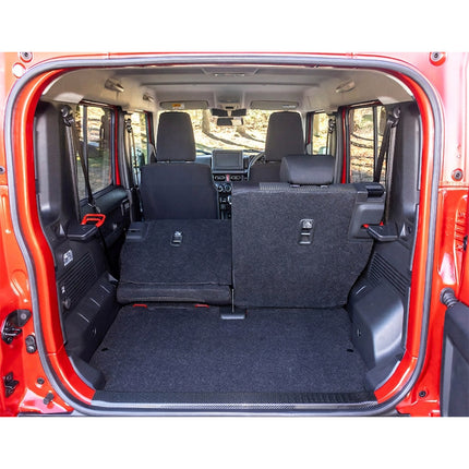 スズキ 新型 ジムニーノマド JC74W 専用 内装 ステンレス ラゲッジ キッキングプレート スカッフプレートバック リア インナースカッフ カバー ガード ボード 保護 ガーニッシュ Suzuki jimny Nomade 専用設計