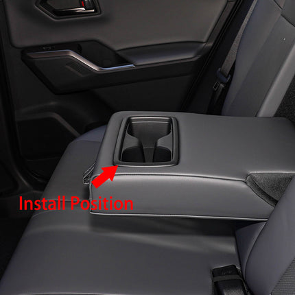 トヨタ 新型 RAV4 60系 専用 内装 後部座席 ドリンクホルダー カバーガーニッシュTOYOTA RAV4 専用設計