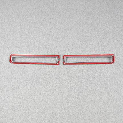 日産 新型 ルークス BB1A/BB2A/BB5A/BB6A系 専用 外装クロームメッキリアフォグ ランプ ガーニッシュ ベゼル カバー NISSAN ROOX 専用 設計
