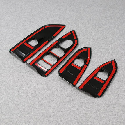 スバル 新型 フォレスター SL系 専用 内装ドア ウィンドウ ボタン スイッチ パネル カバー ガーニッシュ Subaru Forester SL 専用設計