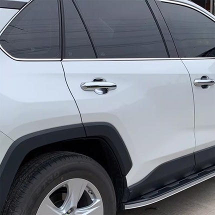 トヨタ 新型 RAV4 60系 専用 外装 ドアハンドル プロテクター カバー ドアノブの爪キズ防止に TOYOTA RAV4 専用設計
