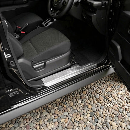 スズキ ジムニー JB64W/ジムニーシエラ JB74W 専用 内装 ステンレスステップ ガーニッシュ サイドステップガーニッシュ Suzuki Jimny Sierra 専用 設計