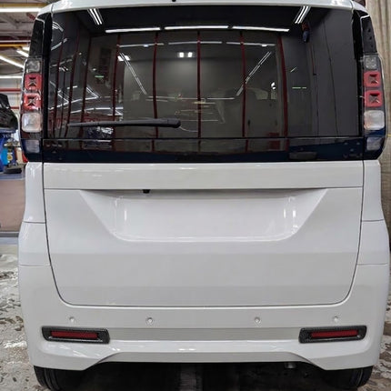 日産 新型 ルークス BB1A/BB2A/BB5A/BB6A系 専用 外装クロームメッキリアフォグ ランプ ガーニッシュ ベゼル カバー NISSAN ROOX 専用 設計
