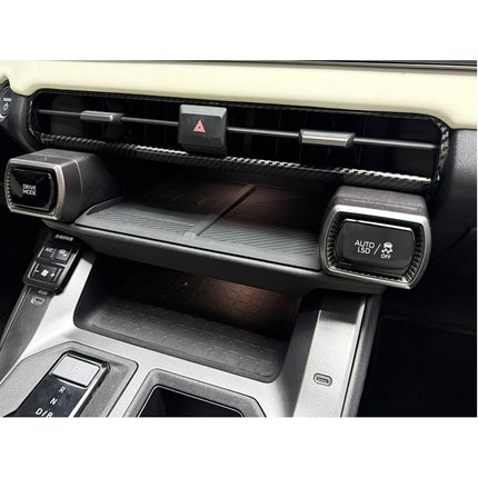 トヨタ 新型 RAV4 60系 専用 内装 中央エアコン リング ガーニッシュ TOYOTA RAV4 専用 設計