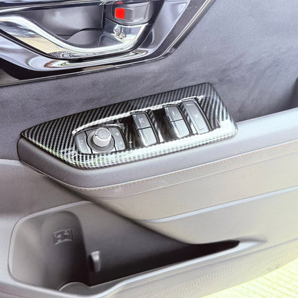 スバル 新型 フォレスター SL系 専用 内装ドア ウィンドウ ボタン スイッチ パネル カバー ガーニッシュ Subaru Forester SL 専用設計