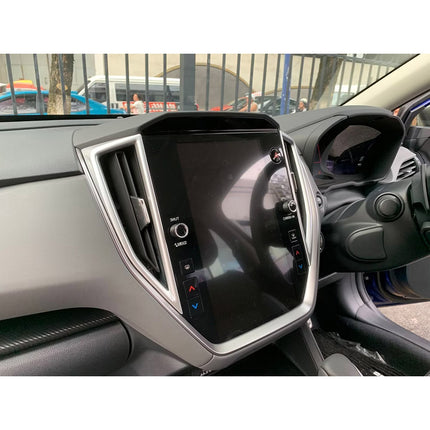 スバル 新型 クロストレック インプレッサ GU系 専用 内装 中央エアコン リング ガーニッシュ Subaru Crosstrek Impreza 専用 設計