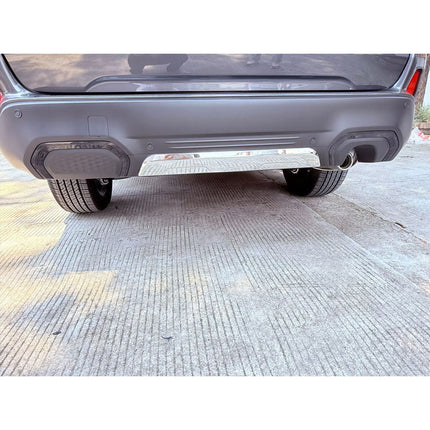 スバル 新型 フォレスター SL系 専用 外装 ステンレス リアバンパー アンダー ガーニッシュSubaru Forester 専用設計