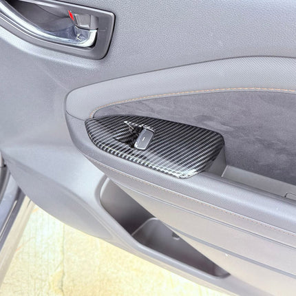 スバル 新型 フォレスター SL系 専用 内装ドア ウィンドウ ボタン スイッチ パネル カバー ガーニッシュ Subaru Forester SL 専用設計