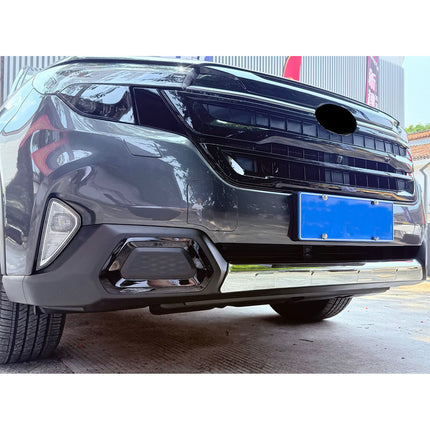 スバル 新型 フォレスター SL系 専用 外装 ステンレスフロントバンパー アンダーリップガーニッシュ Subaru Forester 専用設計