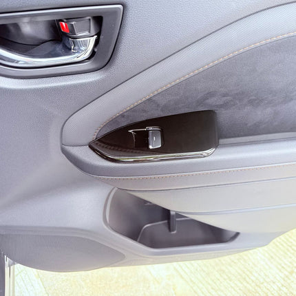 スバル 新型 フォレスター SL系 専用 内装ドア ウィンドウ ボタン スイッチ パネル カバー ガーニッシュ Subaru Forester SL 専用設計