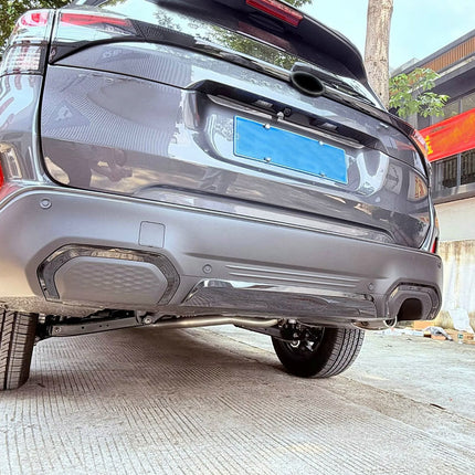 スバル 新型 フォレスター SL系 専用 外装 ステンレス リアバンパー アンダー ガーニッシュSubaru Forester 専用設計