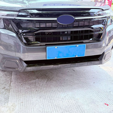 スバル 新型 フォレスター SL系 専用 外装 ステンレスフロントバンパー アンダーリップガーニッシュ Subaru Forester 専用設計