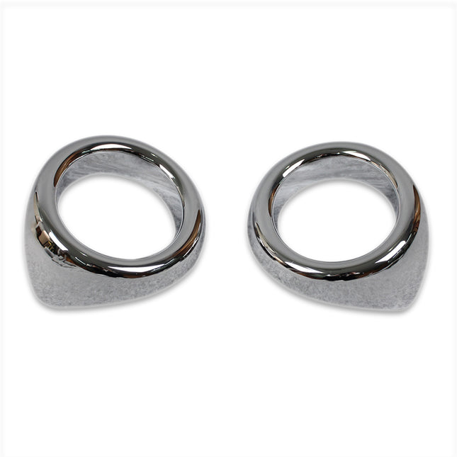 スバル Subaru 新型 XV GT3/GT7 GT系 専用 外装 クロームメッキフロントフォグ ランプ リング ガーニッシュ