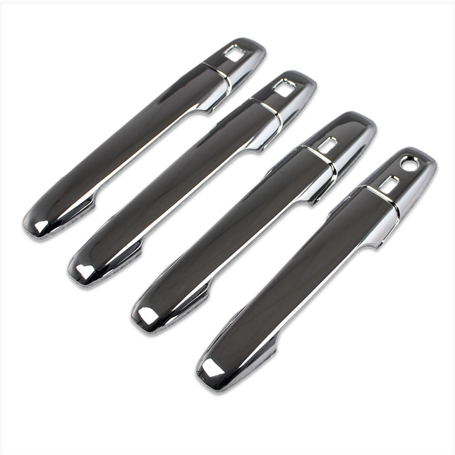 ダイハツ 新型 ムーヴキャンバス LA850S LA860S 専用 外装 クロームメッキアウタードアハンドルカバー ノブ フルカバータイプ DAIHATSU MOVE CANBUS 専用設計