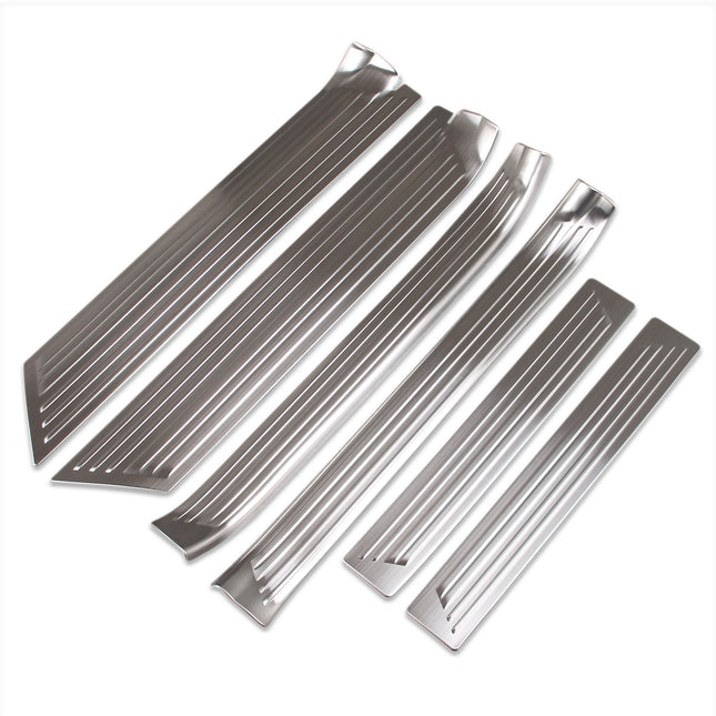 トヨタ 新型 シエンタ 10系 専用 内装 ステンレスステップ ガーニッシュ サイドステップガーニッシュ フルカバートリム Toyota Sienta 専用設計