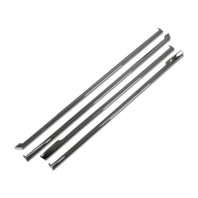 三菱 新型 デリカD：5スタンダードグレード 専用 外装 クロームメッキ サイド ドア アンダー モール MITSUBISHI DELICA D5 専用 設計