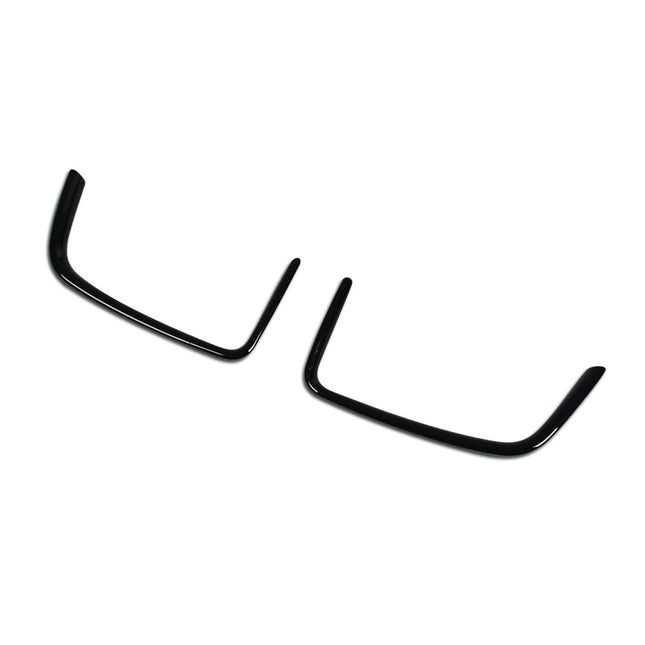 三菱 新型 デリカD：5 スタンダードグレード専用 内装 フロント インナー ドアハンドル ガーニッシュ MITSUBISHI DELICA D5 専用 設計（ピアノブラック）