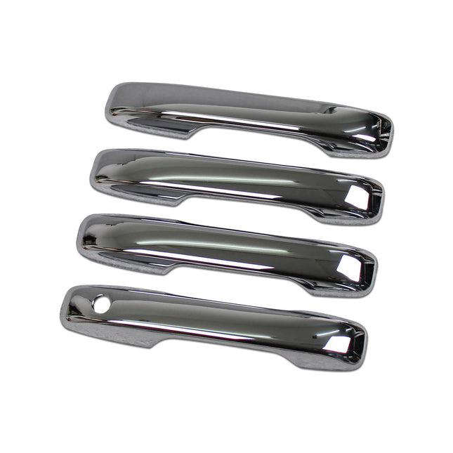 ホンダ 新型 フィット 4代目 GR系 専用 外装 クロームメッキアウタードアハンドルカバー ノブ フルカバータイプ Honda Fit 専用設計(スマートキー入力ボタン穴がありません)