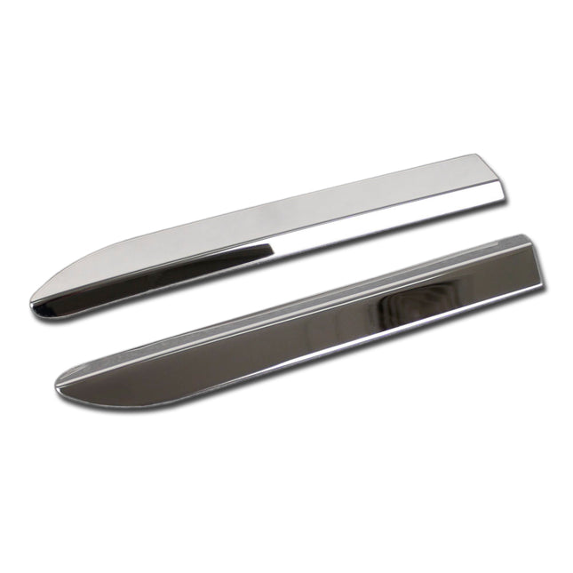 スバル 新型 フォレスター SK系 専用 外装 ステンレス バンパー 左右 保護 ガーニッシュ ドレスアップ アクセサリー カスタムパーツ Subaru New Forester 専用設計 (前部)