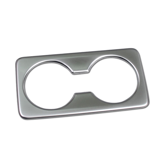 新型 マツダ CX-30 DM系 専用 内装 艶消しニッケルメッキ 後部座席 ドリンクホルダー カバーガーニッシュ MAZDA CX30 専用 設計