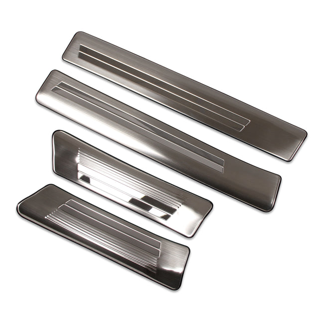 日産 新型 キックス P15型 専用 内装 ステンレスステップ ガーニッシュ サイドステップガーニッシュ (内側) Nissan KICKS 専用 設計