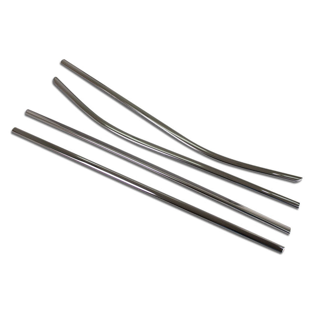 三菱 新型 EKクロス ekワゴン B30系専用 外装 ステンレス フルセット ウィンドウフレームトリム ピラー MITSUBISHI EK X EK WAGON 専用設計